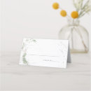 Search for watercolor place cards Leaves