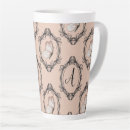 Search for monogram damask mugs Pink