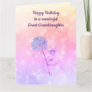 Search for special granddaughter birthday cards Fairies