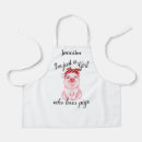 Search for funny pig aprons Pigs
