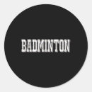 Search for badminton player stickers Old smash hand