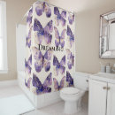 Search for gold butterfly shower curtains Girly