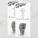 Search for wolf business stationery Wildlife
