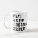 Search for fixing cars mugs Mechanic