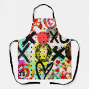 Search for kisses and hugs aprons Hearts