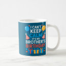 Search for brothers birthday mugs Funny
