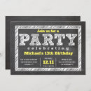 Search for yellow birthday invitations Boy