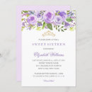 Search for lavender sweet 16 invitations Flowers