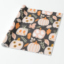 Search for ghosts wrapping paper Autumn