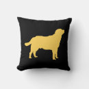 Search for yellow labrador pillows Silhouette