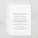 Search for vow renewal ceremony wedding invitations Boho we do again