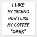 Search for dj music stickers Techno
