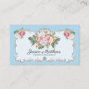Recherche de mariage bleu cartes visite Vintage