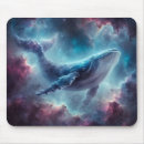 Recherche de baleine bleue tapis souris Aquarelle
