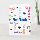 Search for vet tech cards Veterinary technician