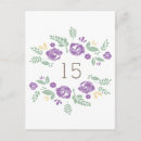 Search for flower monogram vertical postcards Modern