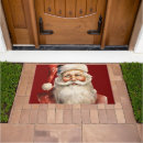 Search for retro christmas doormats Santa claus
