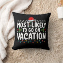 Search for christmas vacation pillows Xmas