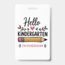Search for kindergarten badges First day of school