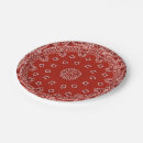 Search for bandana paper plates Pattern