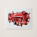Recherche de urgence puzzles Camion à incendie