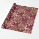 Search for red rose wrapping paper Burgundy
