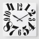 Recherche de nombres noirs horloges Moderne