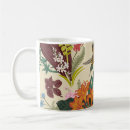 Recherche de tapisserie vintage tasses Floral