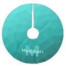 Search for teal tree skirts Turquoise