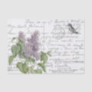 Search for vintage floral tissue paper French