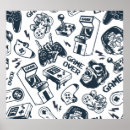 Search for vintage gamer posters Console