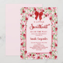 Search for sweetheart baby shower invitations A little sweetheart