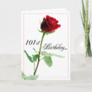Recherche de 101 anniversaire cartes Rose