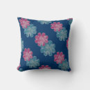 Search for pink and teal pillows Flowers