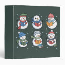 Search for snowman binders Winter season