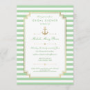 Search for nautical bridal invitations Modern