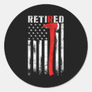 Search for american firefighter stickers Thin red line