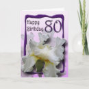 Search for 80th birthday wishes Floral