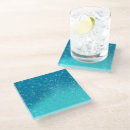 Recherche de verre brisé dessous de verres Bleu