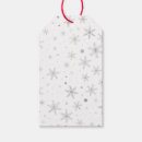 Search for snowflake gift tags Silver
