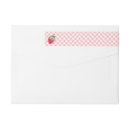 Search for pink gingham return address labels Strawberry