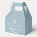 Search for dusty blue favour boxes Christian