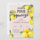 Recherche de citrus bridal shower invitations Presser