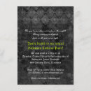 Search for eerie halloween invitations Web
