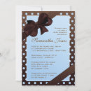 Search for brown dots invitations Elegant