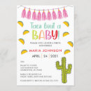 Recherche de cactus mignon invitations Bébé