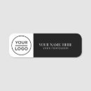 Search for black and white name tags Simple