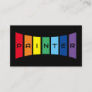 Recherche de painter cartes visite Coloré