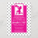 Recherche de pom pom girl invitations Rose