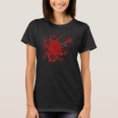 Recherche de taches sang tshirts Gothique